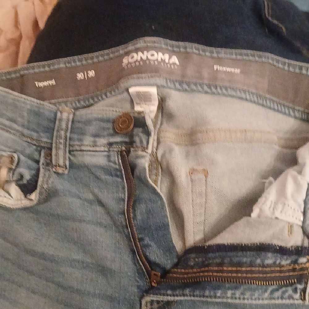 Sonoma Light Blue Tapered Jeans